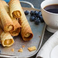 Вафельная трубочка из детства в Coffee Enjoy
