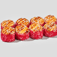 Запеченная калифорния с креветкой в SushiWay