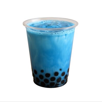 Голубая ванильная айс-матча с тапиокой в Taiyaki по цене 380 ₽