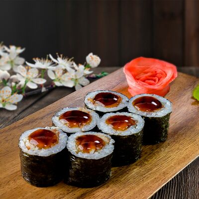 Классический ролл с угрем в Вкусные Суши Premium по цене 290