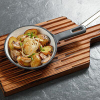 Молодой картофель с грибами в Лебовски Пицца и Боулинг