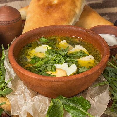 Суп щавелевый по-грузински в Мушмула по цене 279