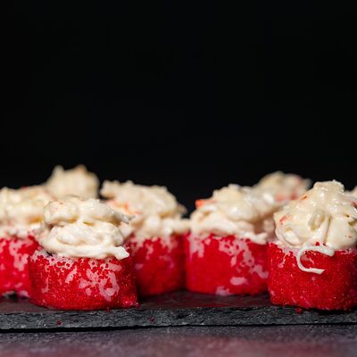 Запеченный с крабомв CHEF BURGER по цене 595 ₽