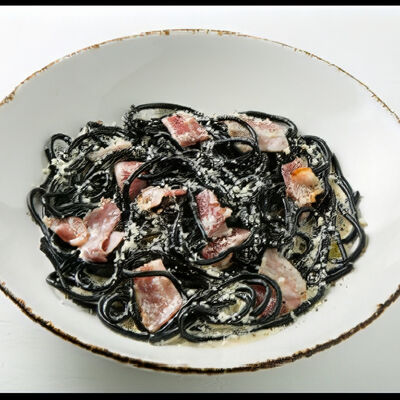 Спагетти карбонара нери в iL Патио по цене 24 р.