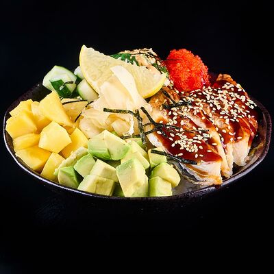 Поке с Угрём в Nishiki по цене 950 ₽