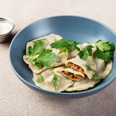 Вареники с капустой в Говяdина по цене 450 ₽