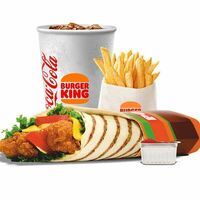 Стрипс ролл комбо в Burger King