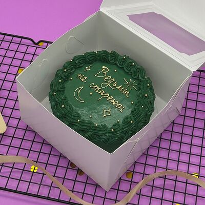 Бенто-торт Ведьмы не стареют на День рождения подруге, девушке, жене в Cosmo Сakery по цене 2500 ₽