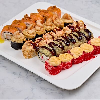 Большой сет ассорти в Икра по цене 2420 ₽