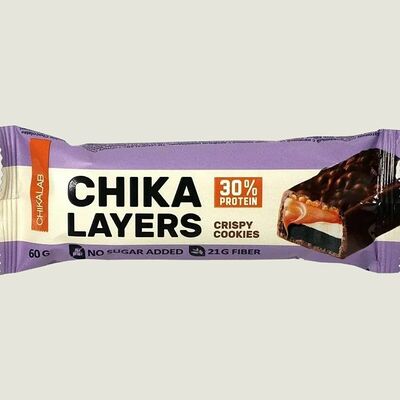 Батончик Chika Layers Хрустящее печенье с двойным шоколадом в Coffee Like по цене 200 ₽