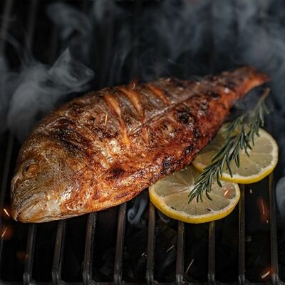 Дорадо на гриле в Много Мяса по цене 1150 ₽