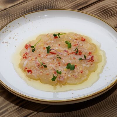 Севиче из сахалинских гребешков в Ресторан Мангал по цене 790 ₽