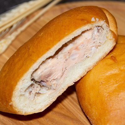 Расстегай с горбушей в Хлеборезов по цене 75 ₽