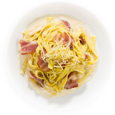 Паста Карбонара в Перчини на огне по цене 420