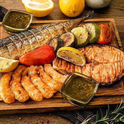 Рыбное ассорти в Шампурико Kitchen по цене 3900 ₽