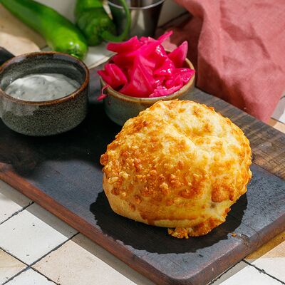 Бургер по-грузински с рваной говядиной в ЛарисуВаннуХочу по цене 860