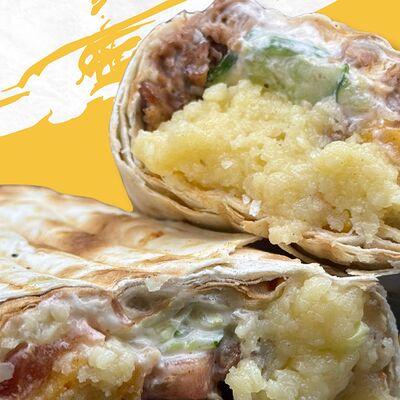 Шаурма сырная с говядиной минив Doner duck по цене 389 ₽