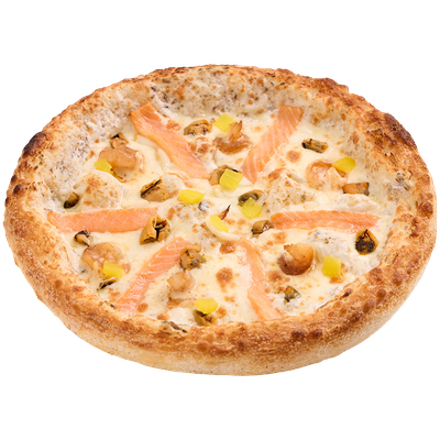 Пицца фрутти де маре 35 см в Суши-Маркет по цене 1349 ₽