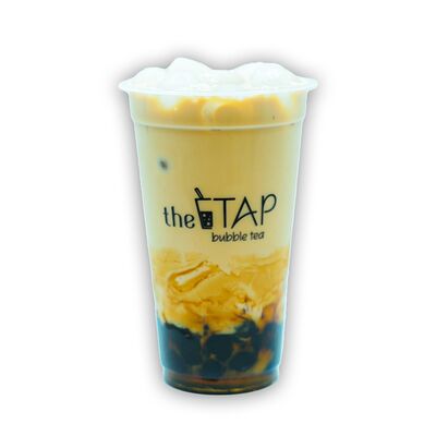 Жасминовый чай с крем-чизом и карамельной тапиокой в The TAP Bubble Tea по цене 480 ₽