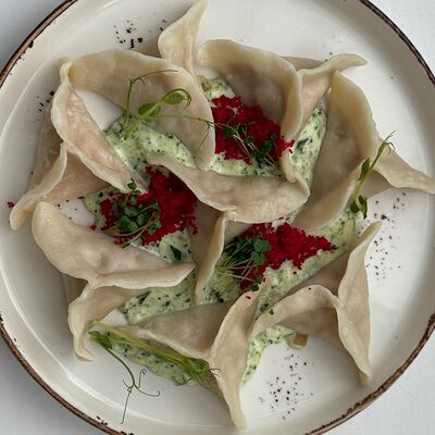 Равиоли с красной рыбойв Корица по цене 845 ₽