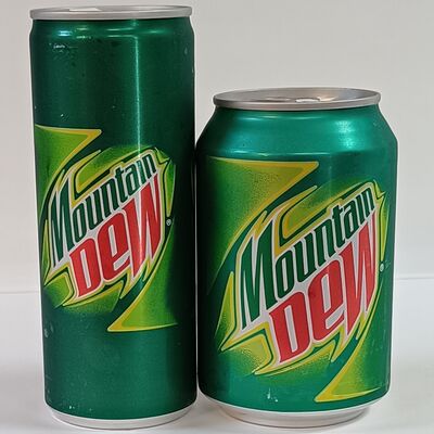 Mountain Dew в жестяной банке в Огонёк по цене 100 ₽