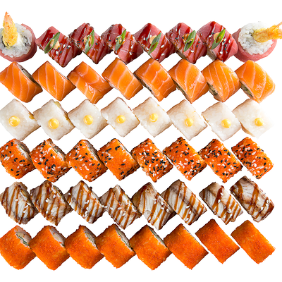 Сет Фуджи в Вкус и лосось по цене 4050