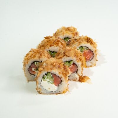 49. Малый бонито: копчёный лосось, сыр огурец в ЁБИСАН по цене 629 ₽