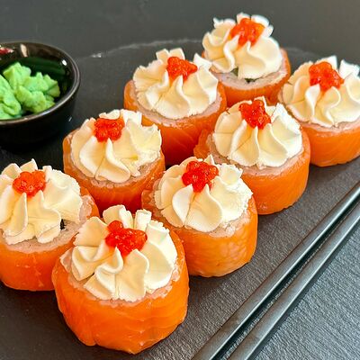 Филадельфия люкс в Вкусно есть по цене 1015 ₽
