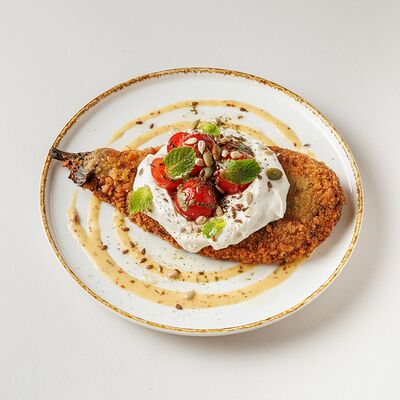 Баклажан с кремом фета в Buana cafe по цене 1140 ₽