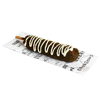 Корн-дог Чесночный в черных сухарях в KANNAM CHICKEN по цене 404 ₽