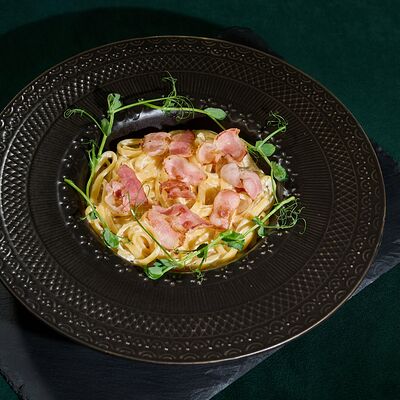 Сливочная карбонара в Solar Coffee по цене 430 ₽