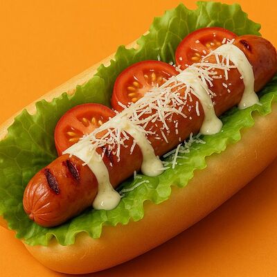 Хот-дог Цезарь в Бистро по цене 390 ₽