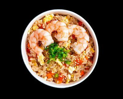 Рис с овощами и креветками в КафеАллея по цене 660 ₽