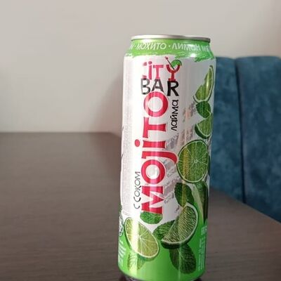Газированный напиток Драгон Мохито Лимон-мята-лаймв Настроение вкуса по цене 150 ₽