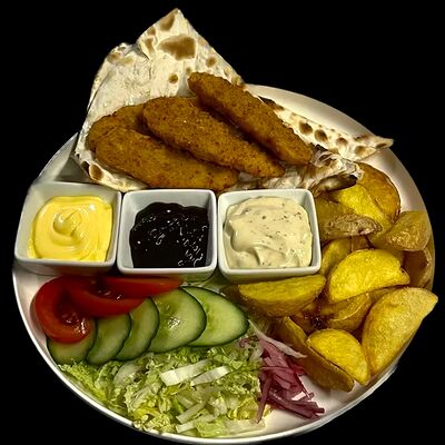 Тарелка со стрипсами в Пицца тот по цене 449 ₽