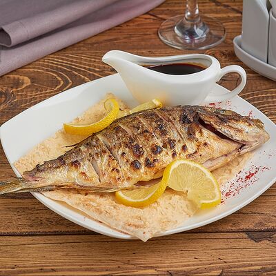 Дорадо на гриле в Офицерское по цене 980 ₽