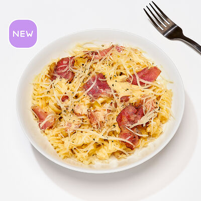 Паста Карбонара в Много лосося по цене 420