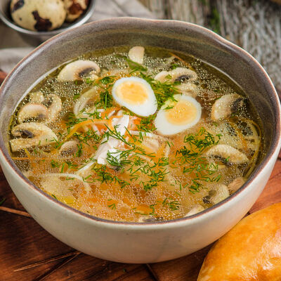 Домашний суп-лапша в Пряности & Радости на Московском по цене 350 ₽