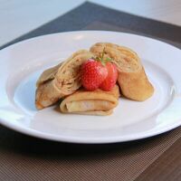 Блинчики с яблоком и корицей в Buffet