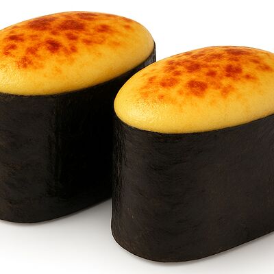 Гункан Хот-Чиз с лососем в Пицца & Суши baba Napoli по цене 679 ₽