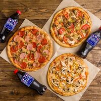 Pizzaburger Комбо Острый перчик (Кола Evervess) в Pizzaburger