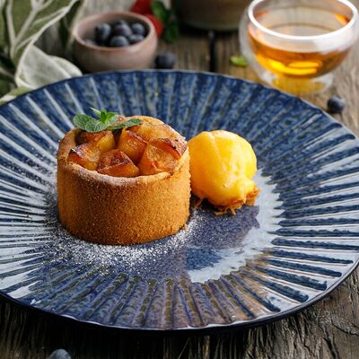 Яблочный пирог в Маймун по цене 450