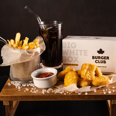 Наггетс комбо в Burger Club по цене 489 ₽