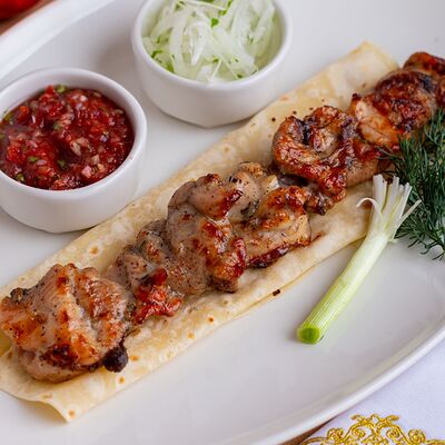 Шашлык из птицы (филе) в Мархаба Халяль по цене 564 ₽