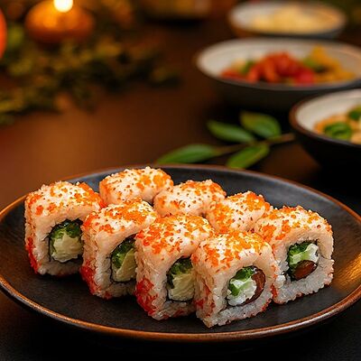 Ролл Калифорния с сыром в Shegai Family по цене 690 ₽