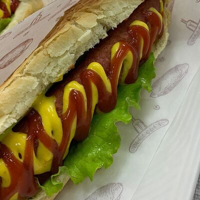 Хот-дог с люля-кебабом в Настроение вкуса ФАСТФУД по цене 480 ₽