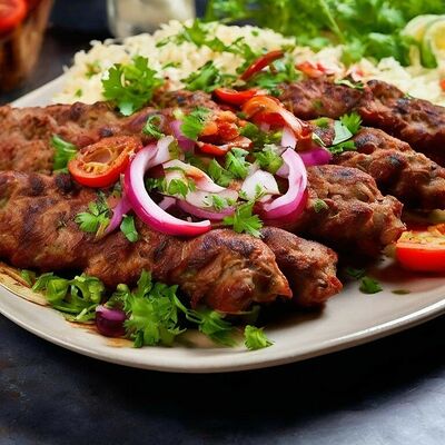 Люля-кебаб из баранины в Уголок вкуса №1 по цене 730 ₽