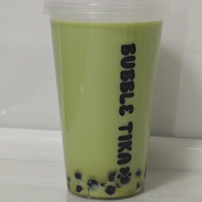 Латте Матча с тапиокой M в BubbleTika по цене 450 ₽