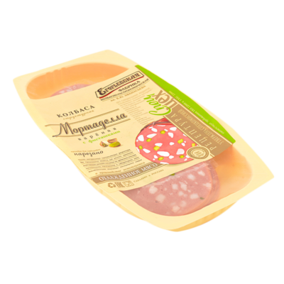 Колбаса вареная Мортаделла в Азбука Вкуса Экспресс Меню по цене 297 ₽