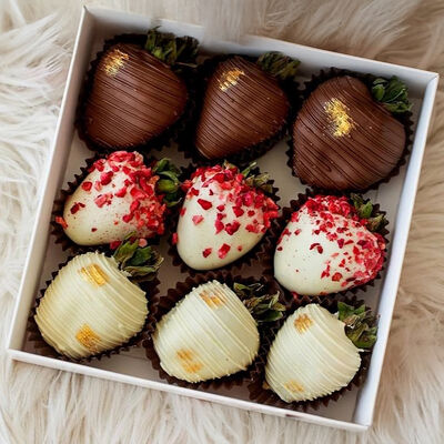 Клубника в шоколаде №58в SOK - клубника в шоколаде по цене 2990 ₽